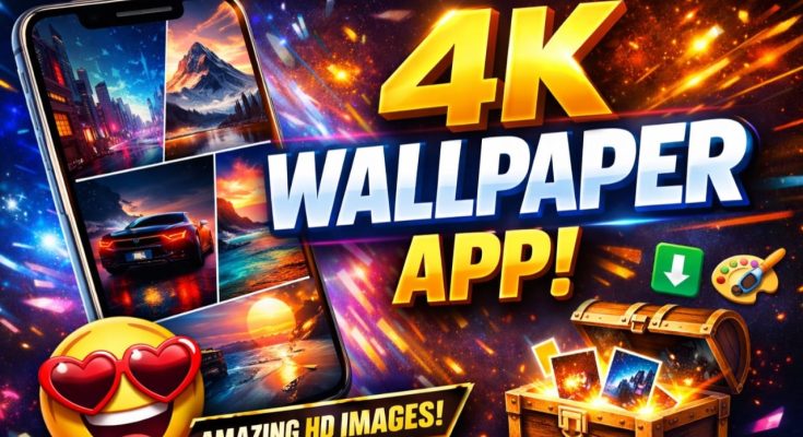 4K Wallpaper App